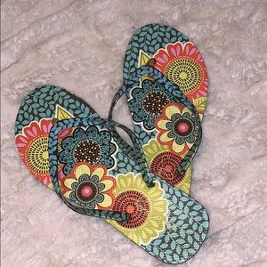 Vera Bradley flip flops